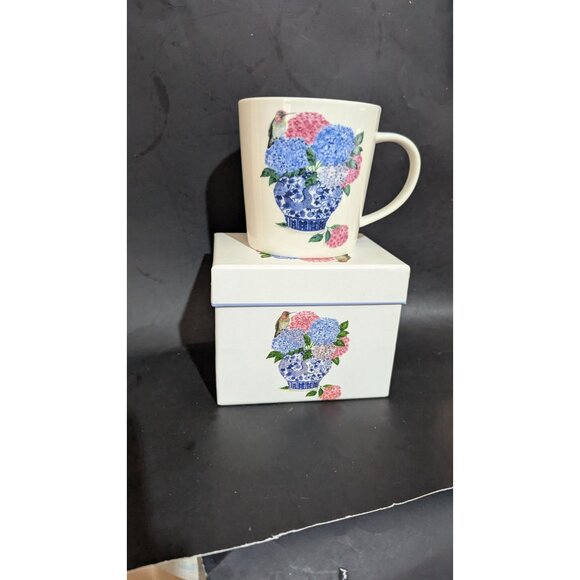 PPD Dynasty Bouquet Ceramic Trend Mug W/ Box 12 Oz Floral Design New Bone China - Picture 5 of 13